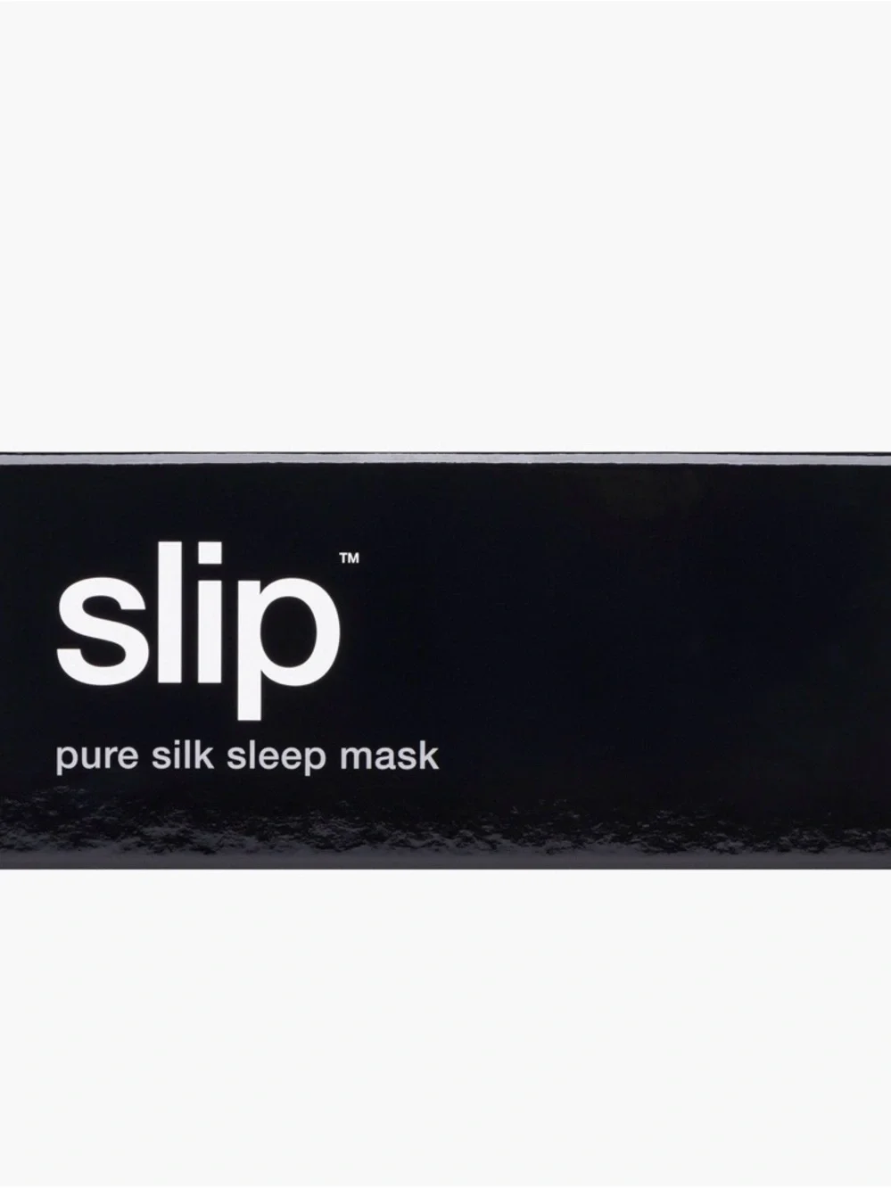 slip Black Pure Silk Sleep Mask